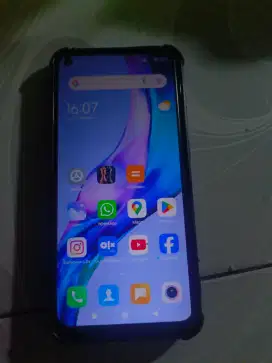 Hp redmi note 9 ram 4/64 masih bagus layar tetes