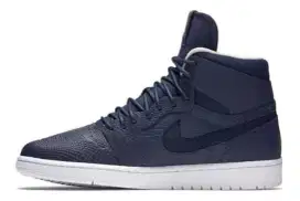 Nike air jordan 1 retro high nouveau navy snake skin