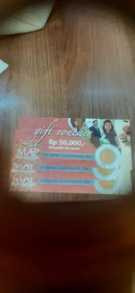 Voucher MAP edisi 50.000