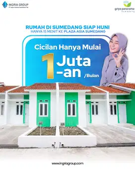 SUBSIDI Cicilan 800 Rb selama 1 tahun rumah subsidi di sumedang