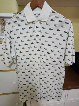 Lacoste Full print putih