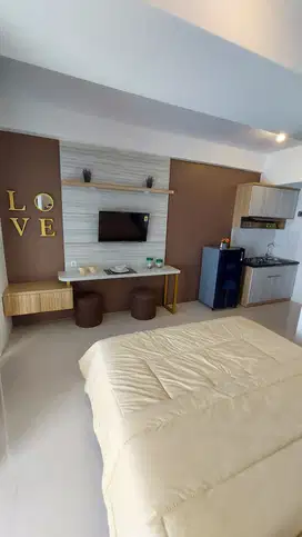 Apartemen Gunawangsa Tidar Tipe 1BR Unit Baru Free Furnish