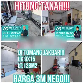 Rumah Bangunan Lama di Tomang Row Jalan 2 Mobil