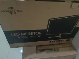 Jual monitor LED cubegaming