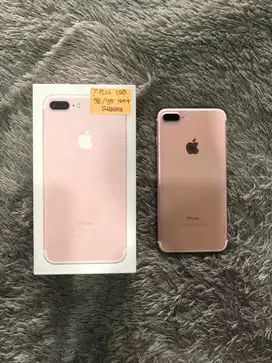 IPhone 7 Plus 128GB Rosegold mulus Fullset Bh 86% 3Utool 95 Permanent