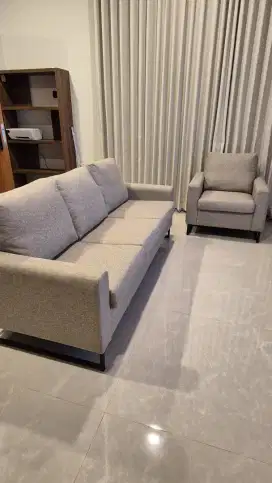 Cellini MISU Sofa Kain (3 + 1 Seater)