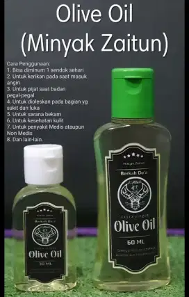 Olive oil (minyak zaitun)