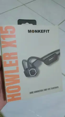 Earphone wireless bluetooth monkefit bone conduction