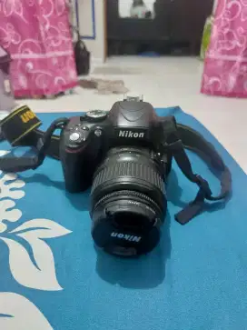 kamera nikkon d5100 + batre + lensa seset smua take all + memory 32gb