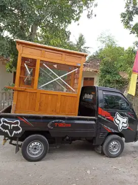 Gerobak Angkringan Bakso Mie Ayam PeceL Bubur Sate Martabak Ronde dlL