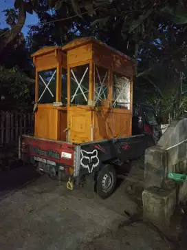 Gerobak Angkringan Bakso Mie Ayam PeceL Bubur Sate Martabak Ronde dlL