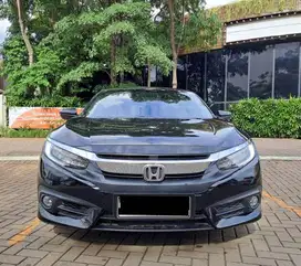 CIAMIK TERAWAT !! HONDA CIVIC 1.5 TURBO SEDAN ES AT MATIC 2017 HITAM