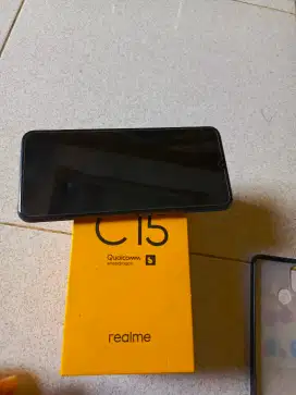 HP realmi C15 Second seperti Baru