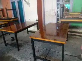 Meja makan dan Meja Cafe, meja warung dan resto