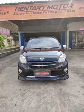 Toyota Agya S TRD 1.0 LCGC Automatic 2015 Hitam Terawat Bagus Murah OK