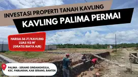 Tanah Kavling palima Belakang Bank BI Banten