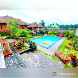 rumah villa bangunan baru jln kaliurang Km 15 full furnish strategis