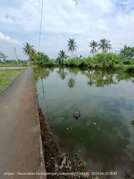 Kolam Ikan Akses Motor Karang Tengah dekat Lingkar Selatan Cianjur