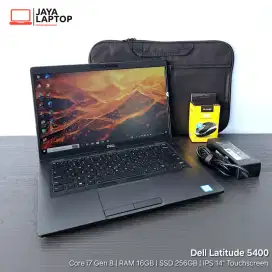 Dell Latitude 5400 Core i7 Touchscreen 16/256GB Laptop Second Bekas