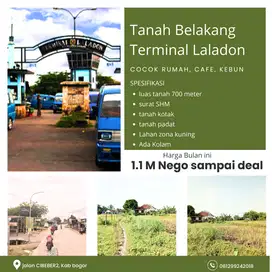 Tanah Murah Dan Jual Butuh Di Jalan Baru Laladon Bogor Legalitas SHM