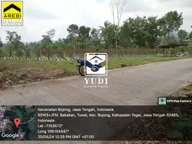 Tanah Dekat Objek wisata Guci Tegal Jawa Tengah