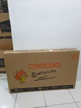 COOCAA SmartTV 43 inch. 100% Baru, Bisa COD