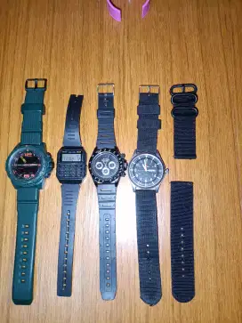 Jam GS Eiger, Casio, Swiss Army, Rolex