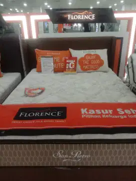 KREDIT KASUR FLORENCE 1 SAT BUNGA RINGAN FREE 1-2X CICILAN