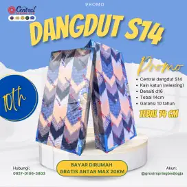 Kasur busa central dangdut s14 tebal 14cm