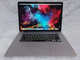 Macbook Pro Retina 2012 15Inch Core I7 Ram 8GB SSD 256GB GT730M 6Jam