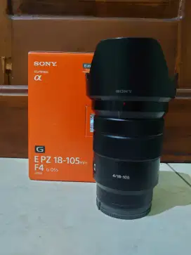 SONY E 18-105mm f4 fullset MULUS!! MURAH!! NEGO!!