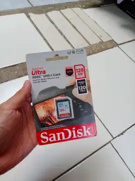 Di jual ae: SD Card Sandisk ultra 128GB garansi resmi