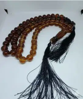 Tasbih dan gelang manik amber