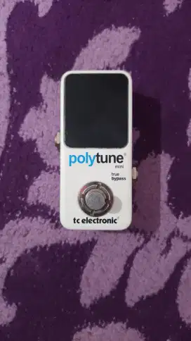 Tuner Polytune mini white Murah