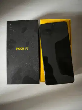 POCO F3 8/256 lengkap dus charger