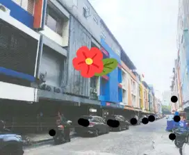 Dijual 2 Ruko Gandeng Pangeran Jayakarta Hadap Dalam