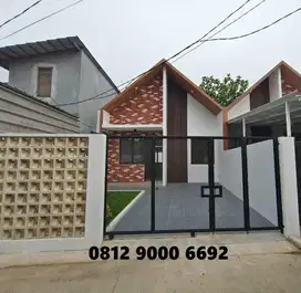 Dijual Rumah Baru Tanah Luas di Cipayung Ciputat Tangerang Selatan