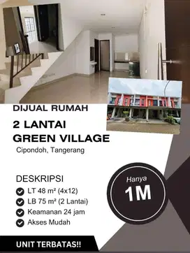 Dijual Rumah Green Village