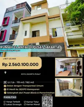 Dijual Rumah Gunung Sahari