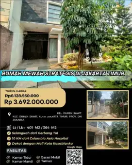 Dijual Rumah Duren Sawit