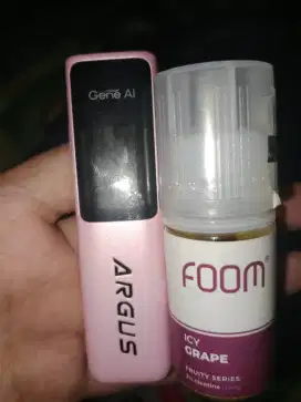 Jual vot argus wana pink tanpa getrik udah ada liquid