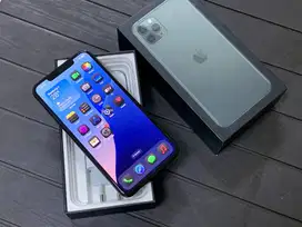 iPhone 11 Pro Max 512gb Midnight Green Ex Digimap ID/A Fullset Ori