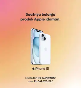 READY IPHONE 15 128gb