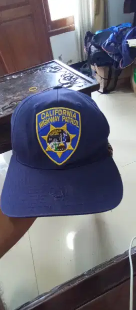 Yaow topi vintage California highway Patrol