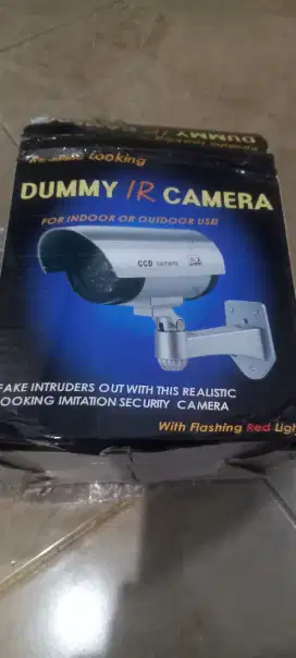 Dummy cctv.. cctv palsu buat rumah..