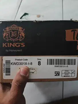 Sepatu safety kings original baru