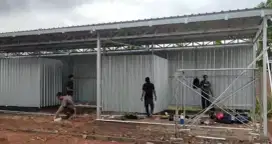 Kanopi Baja Ringan Terpasang Bantul