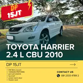 ISTIMEWA TOYOTA HARRIER 2.4L Prem 2010 Putih istimewa