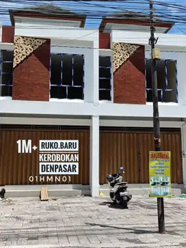 Jual Ruko Baru dekat Kerobokan Denpasar Barat Bali