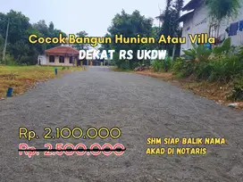 Tanah Dekat Barat Tugu Jogja 200 Jt-an, Cocok untuk Komplek Rumah